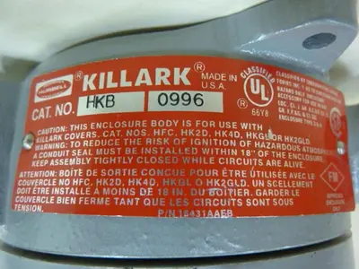 USED KILLARK A02-A-R-012-Z-H