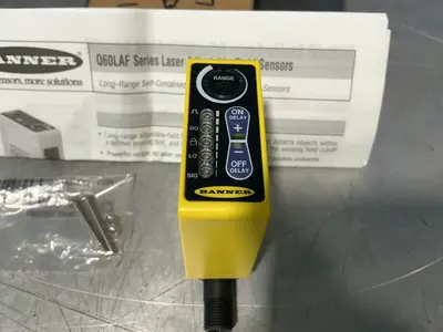 Used BANNER ENGINEERING Q60BB6LAF1400Q Photoelectric Sensors Ohio US | HGR 24 #1549551