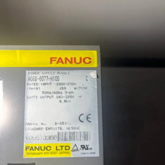 USED FANUC A06B-6077-H106