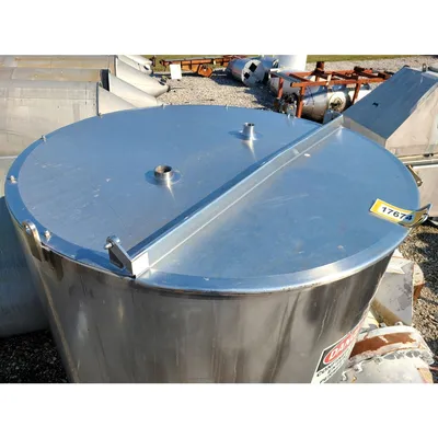 Used 800 Gallon Walker Equipment Sanitary Stainless Steel Insulated Liquid Tank