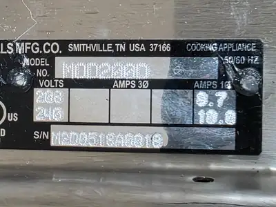New | in-Stock Wells Unused Wells MOD200D 2 Pan Drop-In Hot Food Well with Drains - 208/240V Steam Tables (Food) Illinois US | Falcon Restaurant Supply #1378025