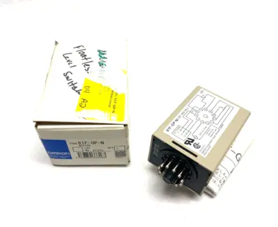 USED OMRON FLOATLESS LEVEL SWITCH PLUG-IN TYPE 11-PIN
