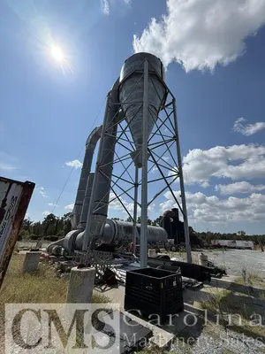Used BAKER RULLMAN AND PLAYER DESIGN 12X48 TRIPLE PASS DRYER WITH GREEN DUST BURNER Woodworking Complete Operations North Carolina US | CAROLINA MACHINERY SALES #1465780