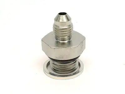 4-6F4OMXS | Parker 4-6F40MXS 37 Degree Flare Tube Fitting 1/4" Tube OD 3/8"-19 Thread 6 PACK - New
