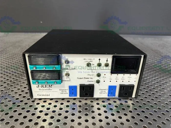 Used J-KEM SCIENTIFIC GEMINI  TEMPERATURE CONTROLLER 120 VAC, 1800 WATTS Temperature Controls | Equipment Lab #486475