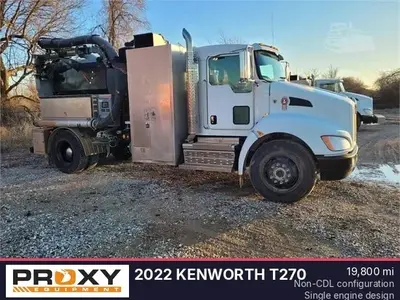 Used 2022 KENWORTH T270 Vacuum Truck Arkansas US | Proxy Equipment #1384914
