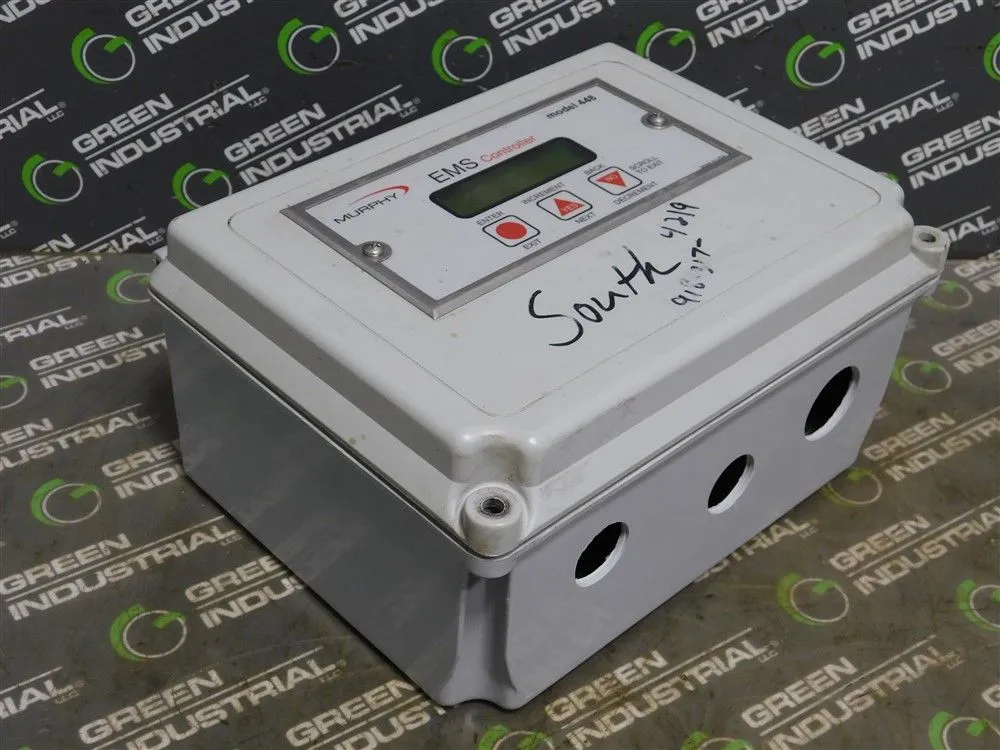 Murphy EMS448 Electronic Monitoring Systems Controller Used