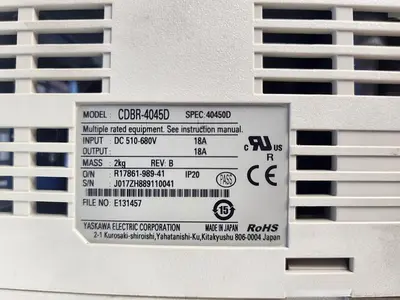 USED YASKAWA CDBR-4045D