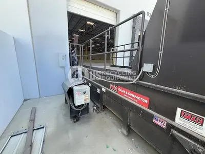 Used 2020 PTR TP4000HD STATIONARY COMPACTOR WITH 40YD RECIEVER BOX Misc Recycling California US | US Recycling Equipment #1513441