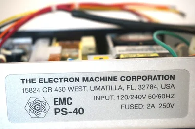 NEW ELECTRON MACHINE CORPORATION PS-40 POWER SUPPLY PS40