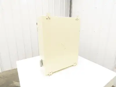 Hoffman A302408LP Electrical Enclosure 30x24x8" Control Panel  4.75x3.75" Cutout