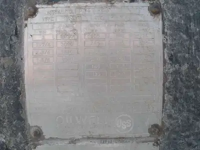 USED OILWELL B-338