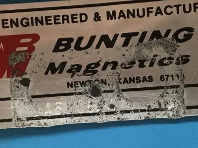 Used BUNTING 14680834 Magnets Michigan US | Ideal Machinery #1228801