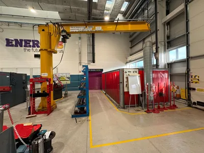 KONECRANES Swing Jib Arm 1000kgs Material Handling | Bowland Trading Ltd (2)