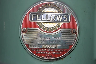 Fellows 8 AGS Gear Shaper