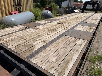 Used 2019 ELITE GOOSENECK DOVETAIL 32' Deckover Trailers Indiana US | Miedema Asset Management Group #1437044