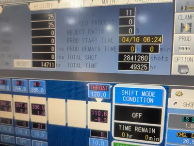 2012 TOSHIBA EC200SXV50-8B Injection Molding Horizontal/Vertical | Machinery Network (11)