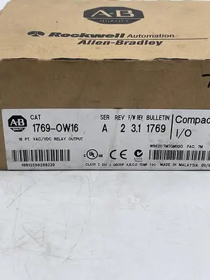 New | in-Stock ALLEN-BRADLEY ALLEN-BRADLEY 1769-OW16 SER A REV 2 PLC Input & Output | ND Industrial Surplus #1214631