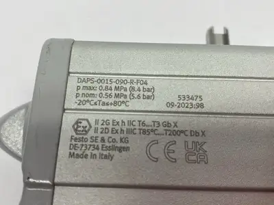 USED FESTO BALL VALVE ACTUATOR 1809651