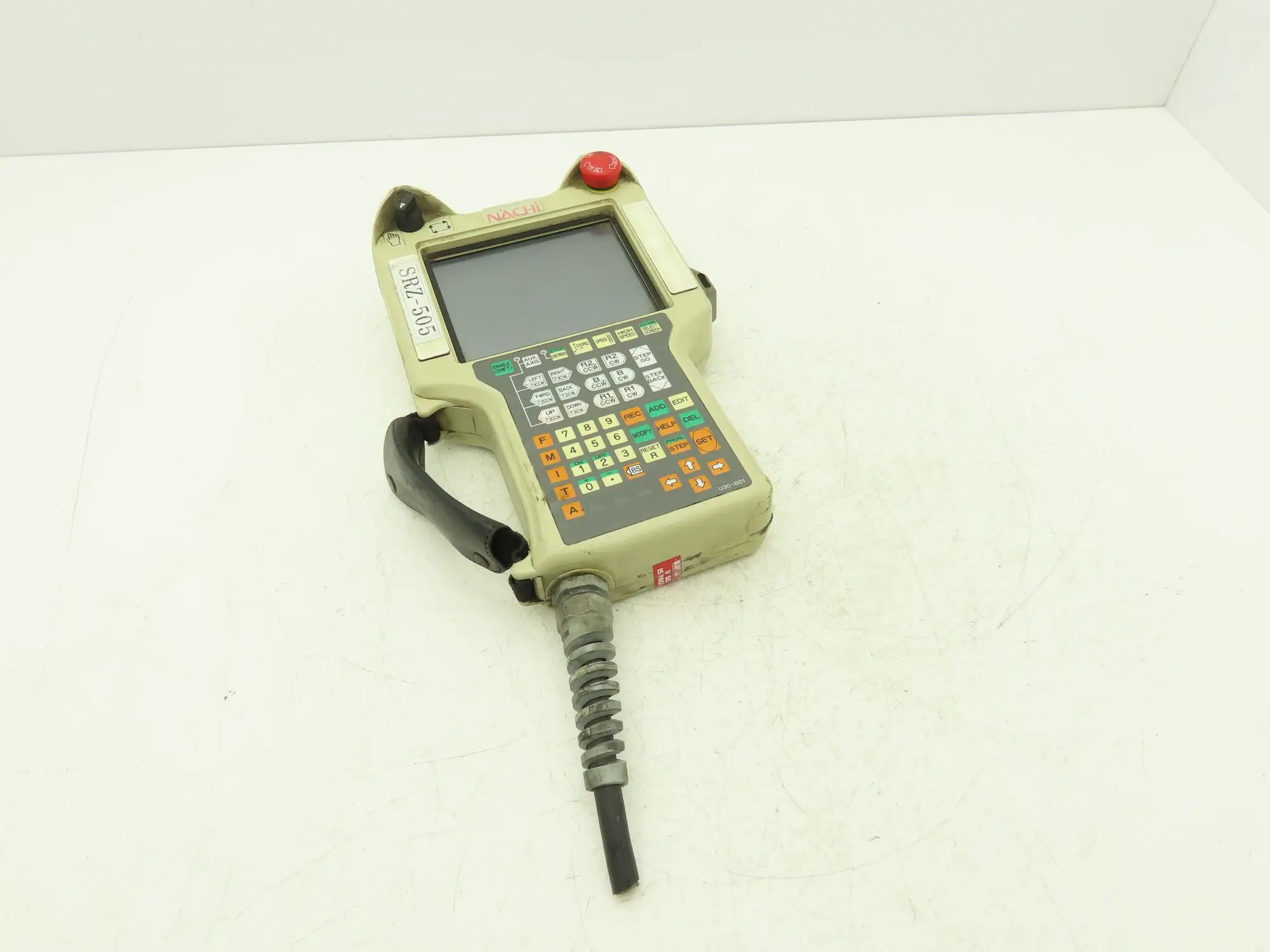 Nachi Fujikoshi RTP111-25 Robot Teach Pendant With Cut Cord