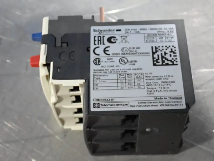 Used SCHNEIDER ELECTRIC LR3D14 Relays & Switches Ohio US | HGR 24 #1006697