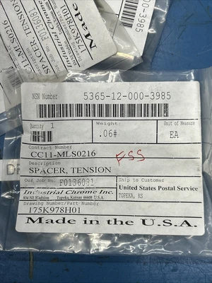 (3) 5365-12-000-3985 Tension Spacers Fast Shipping! + Warranty
