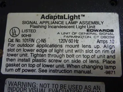 USED EDWARDS 101FING-N5