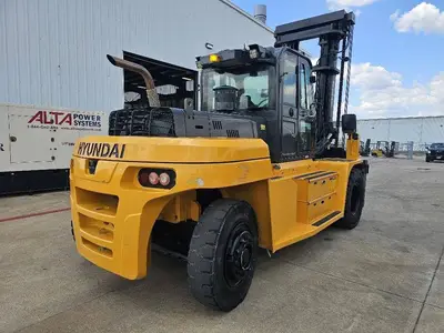 Used 2018 HYUNDAI 160D-9 Internal Combustion Forklifts: Pneumatic Tire Illinois US | Somerset Equipment Sales #1546265