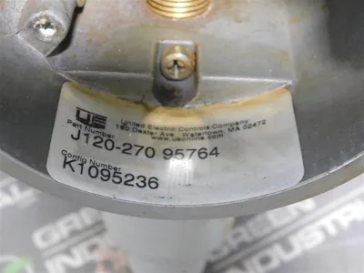 United Electric J120-270 95764 Pressure Switch 15A 480VAC 200 PSI MWP Used
