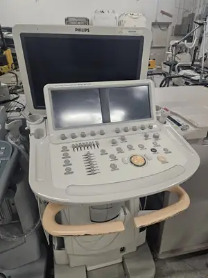 Used Philips 2010 Philips iE33 Diagnostic Ultrasound w/ S5-1 & X7-2t Transducers Medical Imaging - Other Texas US | PT Medical Technologies #1458927