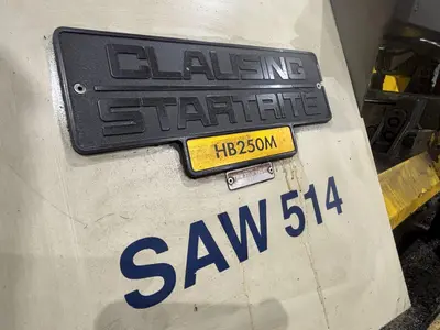 USED CLAUSING STARTRITE HB250M