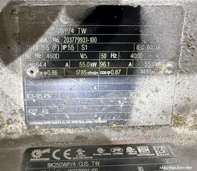 Aaron Process 300 Gallon Sigma Blade Mixer Extruder. 450 Gallon Total Capacity.