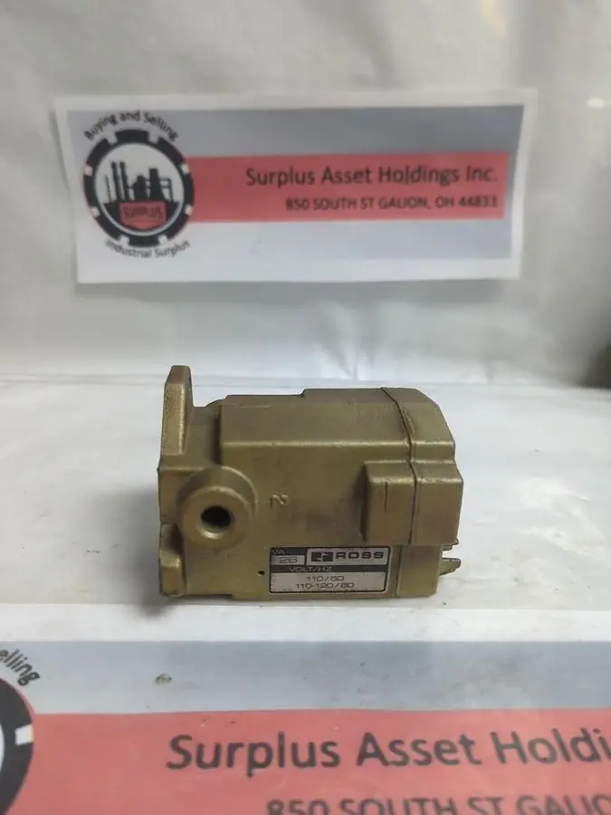 Used ROSS VA 26 Pump & Valve Parts Ohio US | Surplus Asset Holdings #1234685