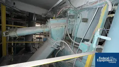 USED Papenmeier 1500 Liter Gunther Papenmeier High Intensity Mixer, 400 HP