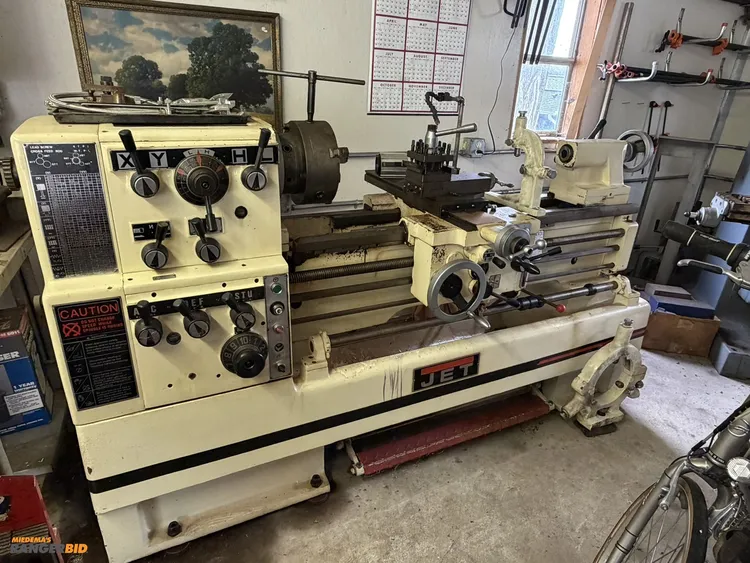 Used JET GH-1640R GEAR HEAD ENGINE LATHE Engine Lathes Michigan US | Miedema Asset Management Group #1097678