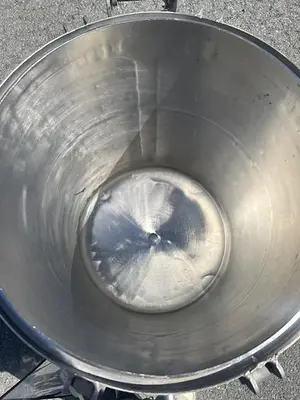 Tank, 25 Gallon (100 Liters), Stainless Steel, Jacketed, 50 PSI Internal #S745433