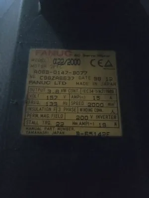USED FANUC A06B-0147-B077