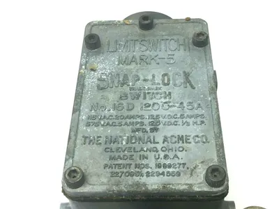 USED NATIONAL ACME SNAP LOCK LIMIT SWITCH