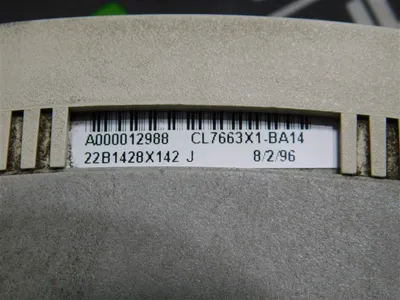 USED FISHER CONTROLS CL7663X1-BA14