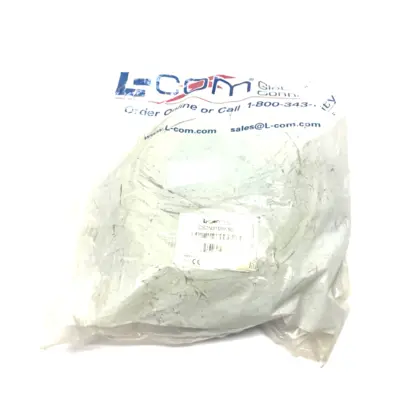 NEW L-COM PREMIUM MOLDED D-SUB CABLE DB37 MALE/MALE 50'