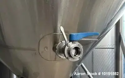 Used JV Northwest 12,500 Gallon Stainless Steel Glycol Jacketed Tank – Brewery Fermentation Vessel
