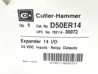 USED CUTLER-HAMMER CUTLER HAMMER D50ER14