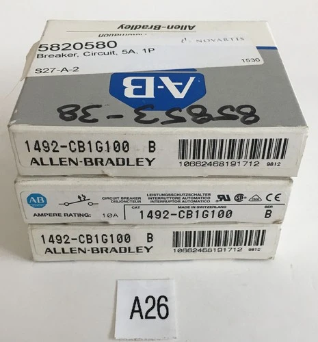 NEW ALLEN BRADLEY 1492-CB1G100