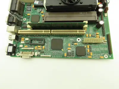 XYCOM 128598-098 A CPU Slot 1 Motherboard Serial PS/2 USB VGA PIII 64MB RAM
