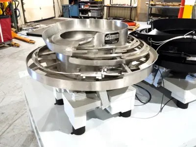USED AUTOMATION FEED SYSTEMS VIBRATORY FEEDER BOWLS, 16002-1