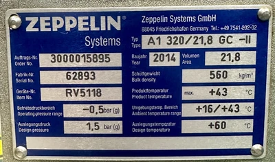 Used _UNKNOWN_ _UNKNOWN_ Rotary Airlock Feeder West Virginia US | Cooper Industries #1409605