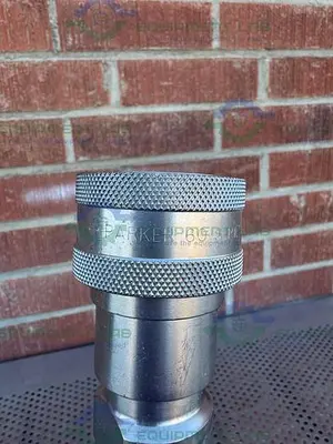 USED SWAGELOK PUSH ON 124" FLAME RESISTANT HOSE 3/4” 300PSIG W/ QUICK RELEASE FITTING