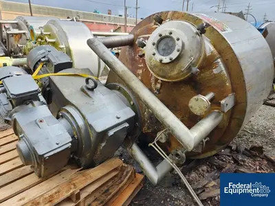 USED Stainless Fabrication 650 Gal SFI Twin Motion Kettle, 304 S/S, 15/150#