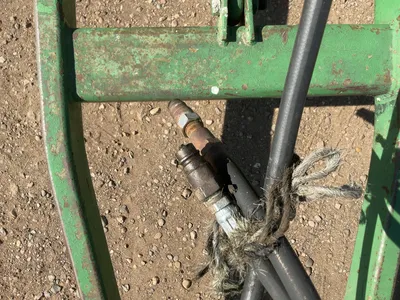 Used John Deere 13’6” Disc, Pull Behind with Pin Hitch, Hydraulic Lift/Lower, 9.5L-15 and 11L-14 Tir...