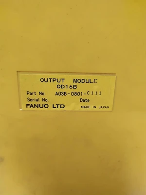 Used FANUC A03B-0801-C111 Input / Output Modules Kentucky US | Edwards Industrial Repair #1308200